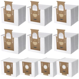 Domkan Domkan 10 St1ck Staubsaugerbeutel kompatibel mit ECOVACS DEEBOT N8+, N8 Pro+, Ozmo T8, T8 AIVI, T8+, T8 AIVI+, T8 MAX, T9+, DX93, DDX96 Yeedi Vac Station Staubsauger