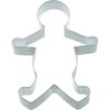 KitchenCraft Gingerbread Man Cookie Cutter, Stainless Steel, 9 x 7