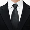 Masonic Black Polyester Tie