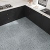 VaryStyle Grey Terrazzo Vinyl Flooring Peel and Stick Floor Tiles