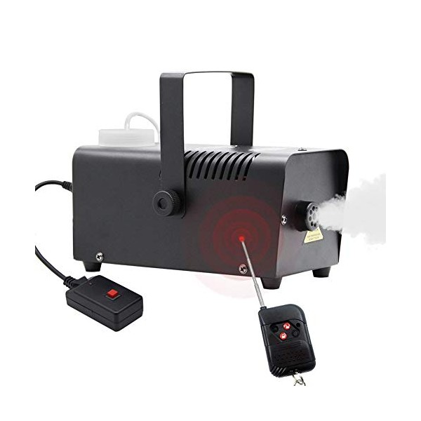 ATDAWN Halloween Fog Machine, Professional Wireless Remote Control Portable Smoke