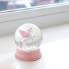 Unicorn Snow Globes for Girls, 100MM Pink Glitter Glass Snowglobe