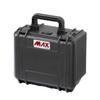 MAX MAX MAX235H155.079, wasserdichter Koffer, Schwarz.