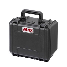 MAX MAX MAX235H155.079, wasserdichter Koffer, Schwarz.