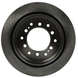 BRAKEUS 6 Lugs Rear Brake Rotors and Pads Kits Vented Replacement For Lexus GX460 2010-2021,For Toyota For 4runner 2010-2021,For Toyota FJ Cruiser 2010-2014