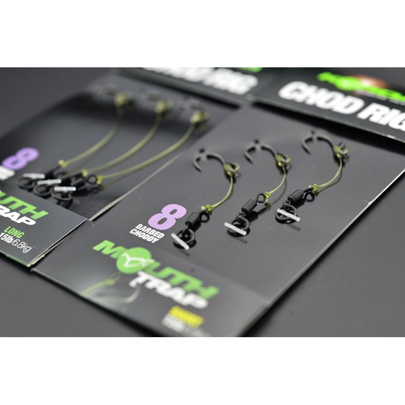Korda Ready Tied Chod Rigs (Short Barbed Size 8)