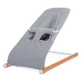 CHILDHOME, Cover Compatible with Baby Rocker 100% Cotton Easy to Put On Soft Comfortable Touch Grey