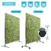 Coarbor 40" H x 40" W Mobile Hedge Room Divider