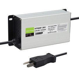 New 36V 20A Golf Cart Battery Charger with Crowsfoot Style Connector Crowfoot Plug