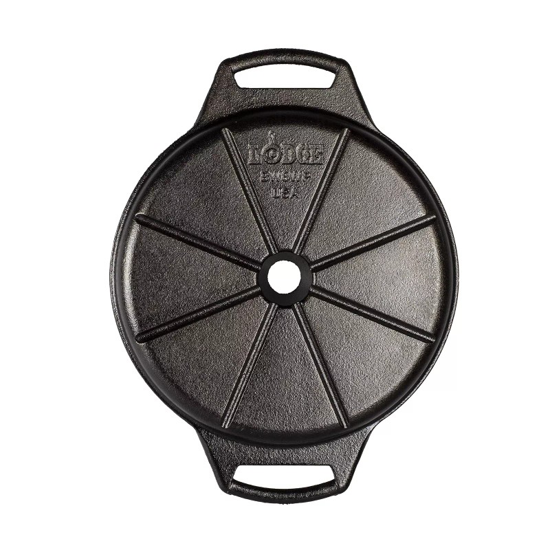 Lodge 8 Inch Cast Iron Wedge Baking Pan Seasoned Heirloom
