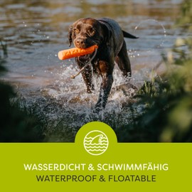 HP&G home, pets & garden Orange Fetch Dummy, Training Dummy, 24 cm Long, Fetch Dummy for Dog Training, Diameter of Approx. 4.6 cm and 200 g Heavy, Robust and Durable