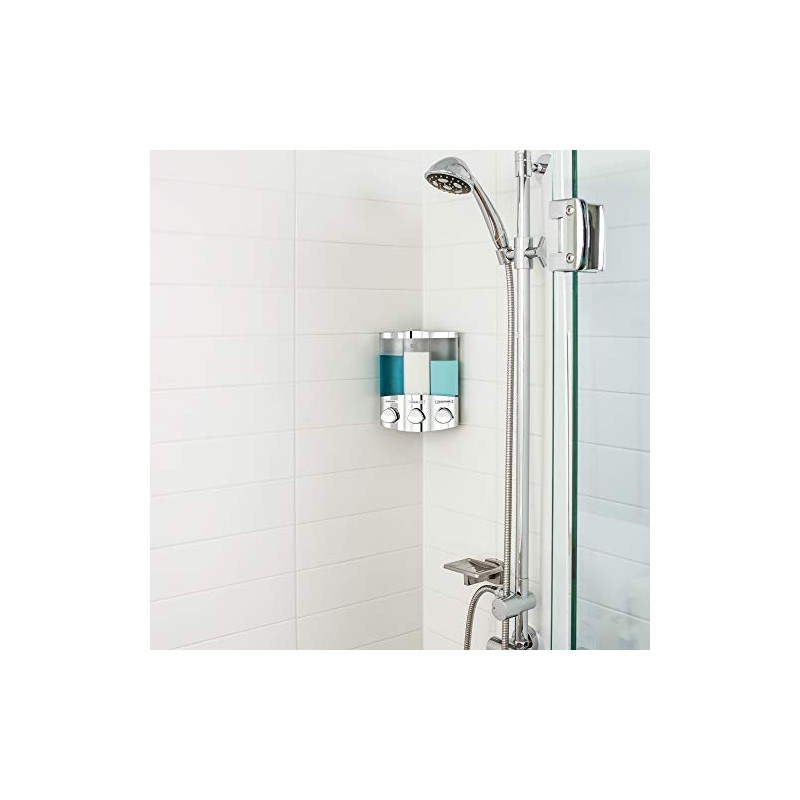 Better Living Products 76344-1 Euro Series TRIO 3-Chamber Soap and