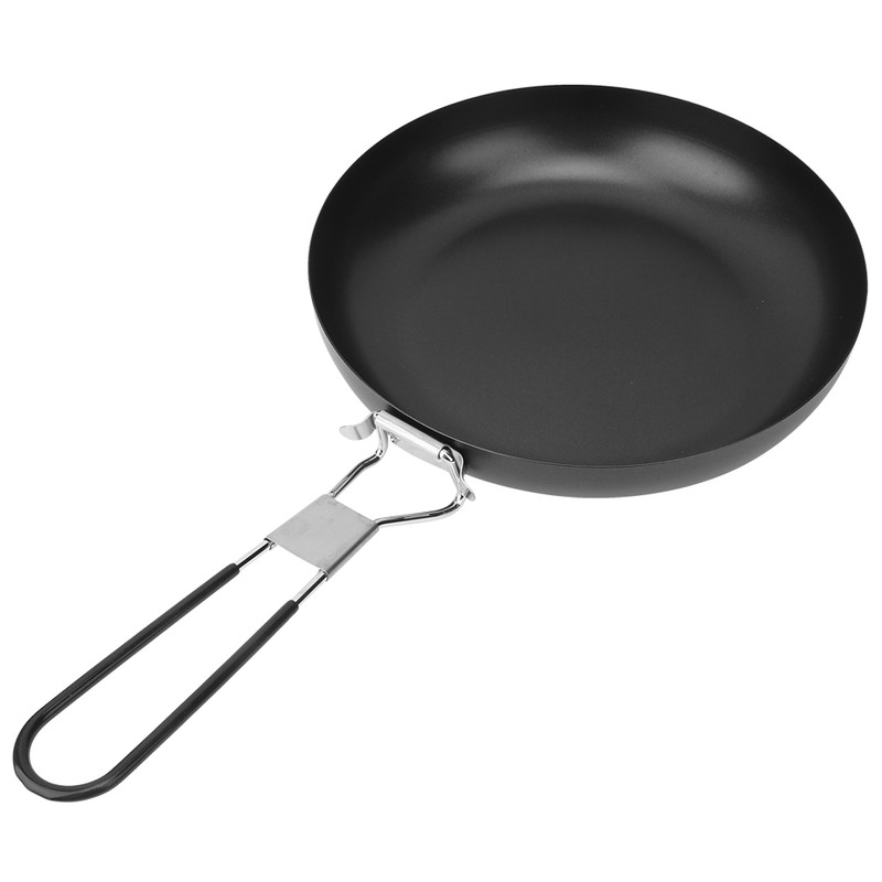 Outdoor Portable Pan Foldable Camping Cookware Non‑Stick Pan Cooking Frying