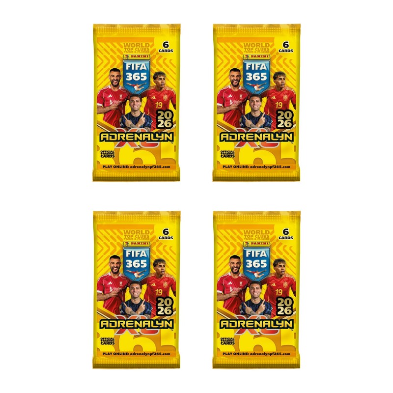 Panini FIFA 365 Adrenalyn XL Trading Cards - Multipack