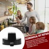 Seentech W10339442 Whirlpool Stove Knobs Cooktop Surface Burner Control Knobs