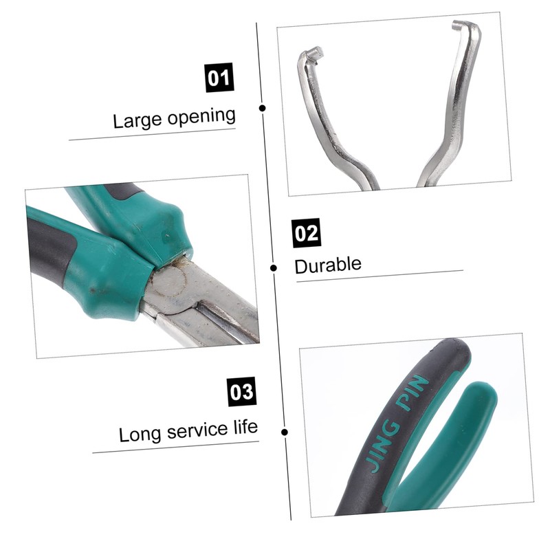 COHEALI 1 PC Fuel Line Removal Plier Practical Steel Clamp