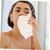 FOMIYES 6pcs Bamboo Fiber Exfoliating Washcloths for Facial Cleansing Reusable