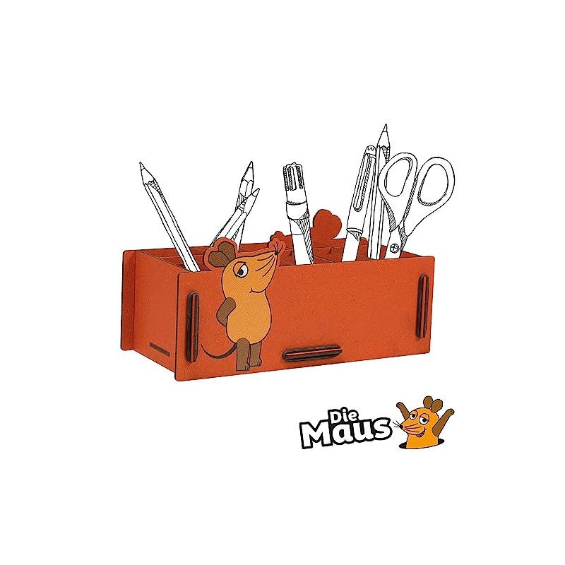 Werkhaus PP9825 The Mouse Pencil Box L - Large Pencil