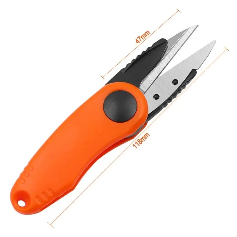 Unbranded Fishing Scissors Line Cutter Stainless Steel Mini Foldable Scissors