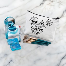 Capybara Lovers Makeup Bag - Funny Animal Design for Animal Lovers, Birthday Cosmetic Bag Gifts for Teen & Women Sister Bestie (07-Cute Mouse)