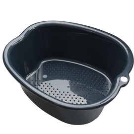 Unibos - Large Spa Foot Bath, Detox Foot Soak, Pedicure Bowl for Feet, Ankles, Toe Nails, Thick Spa Bowl Removes Dead Skin, Calluses & Massages
