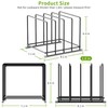 PLUVON Cutting Board Organizer-1.6in Wide Kitchen Cutting Board Holder Stand