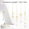 suddus 6pcs Sun Catchers Indoor Window, Hanging K9 Crystals Prism