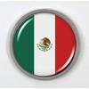 Flag of Mexico | 3D Domed CAR Emblem Badge Sticker