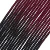 Thin 0.6 cm Synthetic Dreadlock Extensions Handmade 24 Inches 20
