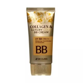 Sangpum Sangse Seolmyeong Chamjo 3W 클리닉 콜라겐 럭셔리 골드 BB 크림 1.69온스 SPF50+/PA++ 주름 케어 3W Clinic Collagen Luxury Gold BB Cream 1.69 oz SPF50+/PA++ Wrinkle Care