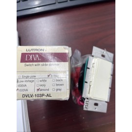 LUTRON DVLV-103P-AL 3-WAY PRESET DIMMER 1000W 3WAY ALMOND