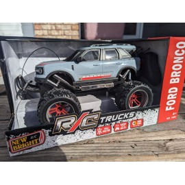 New Bright R/C Radio Control Ford Bronco GRAY