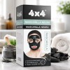 Mascarilla Negra Facial 4x4 Con Carbon Activado 120ml