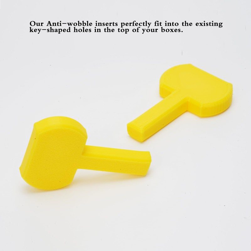 LUAATT Anti-Wobble Inserts Compatible for Dewalt Toughsystem 2.0 Tool Storage