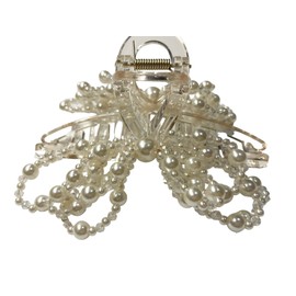 Large Pearl Hair Claw Clips for Women Thin Thick Curly Long Short Hair, Cute Smthng