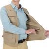 LUSI MADAM Men's Outdoors Travel Sports Multi-Pockets Work Fishing Vest