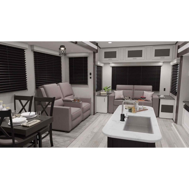 Volcode RV Ceiling Light 12V Flush Mount - Star Design