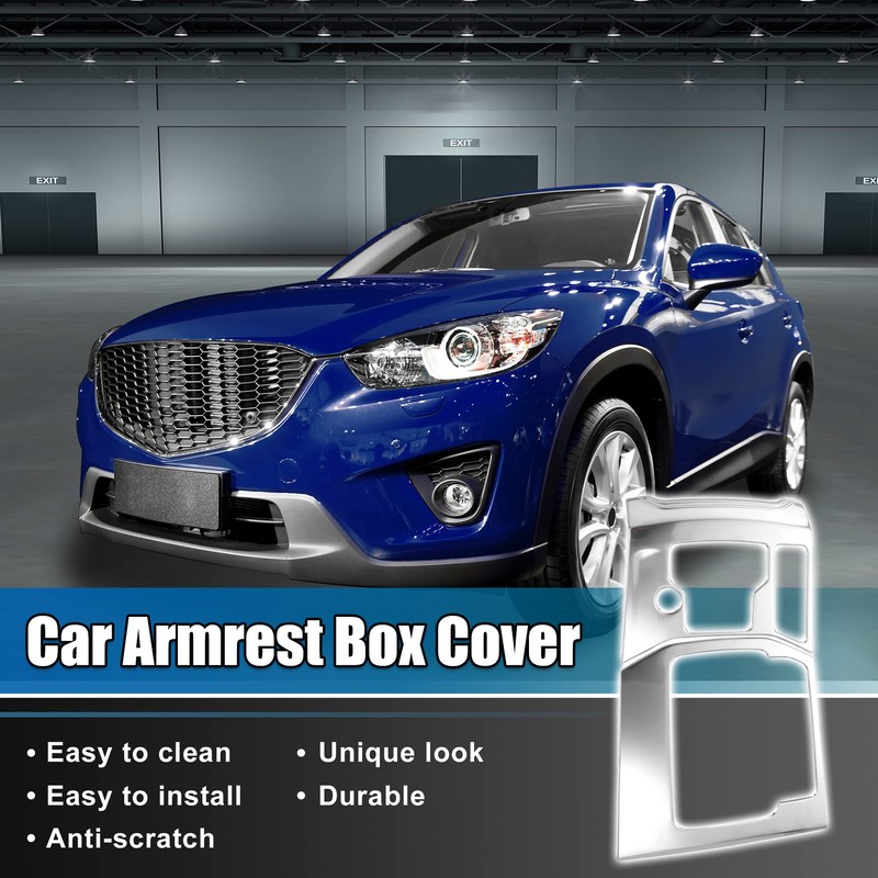 X AUTOHAUX Car Gear Shift Frame Cover Trim Set Interior