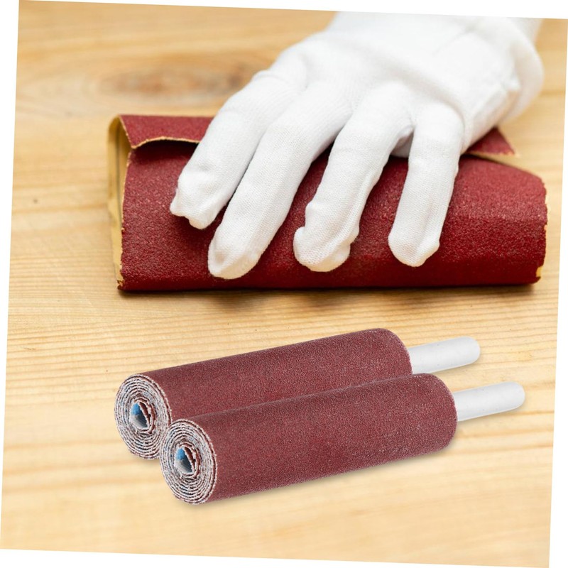 Cabilock Drum Sander Kit 3pcs Sandpaper Roll Drum Mandrels and