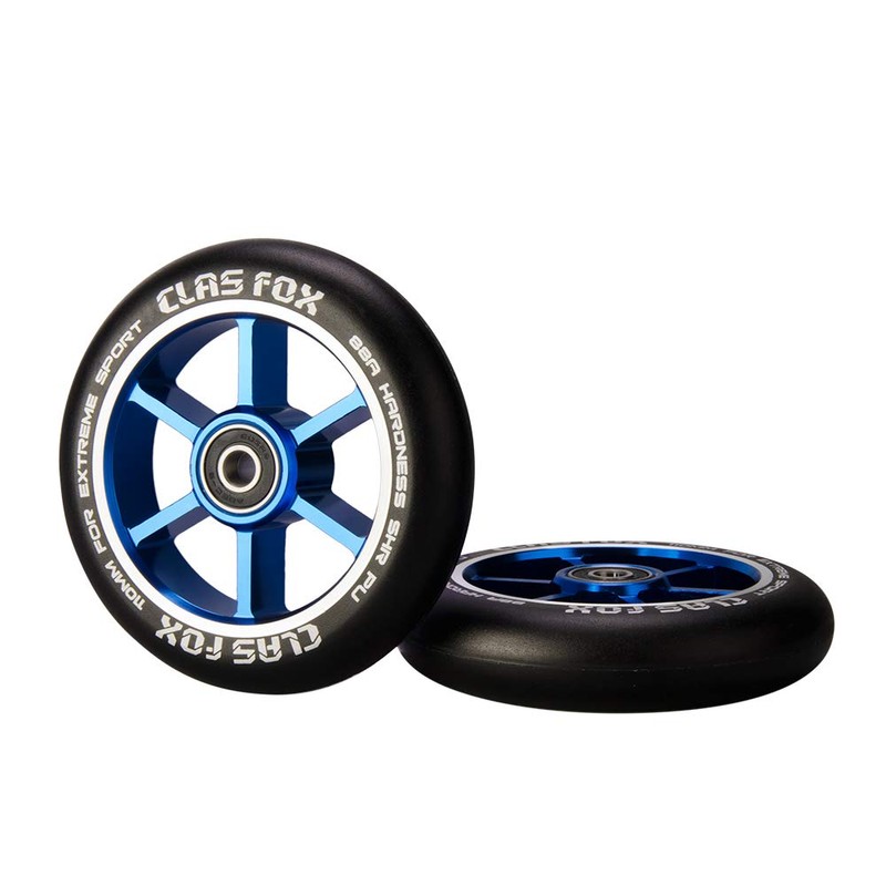 CLAS FOX 110mm One Pair Pro Stunt Scooter Wheels with