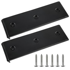 NICERINC Boat Trailer Glide Bunk Enders，Boat Trailer Bunk for Launching & Loading Boat on/Off Trailer Easier,Boat Trailer Bunk Slicks （Black,3" x 10"