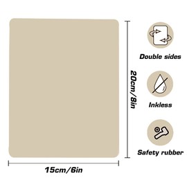 Tattoo Fake Skins - SOTICA Tattoo Practice Skin 10 Sheets 8''x6'' Latex Rubber Tattooing and Microblading Eyebrow Lip Practice Skin Tattoo Supplies