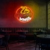 ASDGGBL Chicken Wings Neon Sign Fried Chicken Wings Led Sign