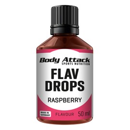 Body Attack Flav-Drops, Aroma for Food, Sugar Free, Calorie Free, Vegan