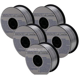 WeldingCity 5 Rolls of ER5356 Aluminum MIG Welding Wire 1-Lb Spool 0.035" (0.9mm) | Pack of 5