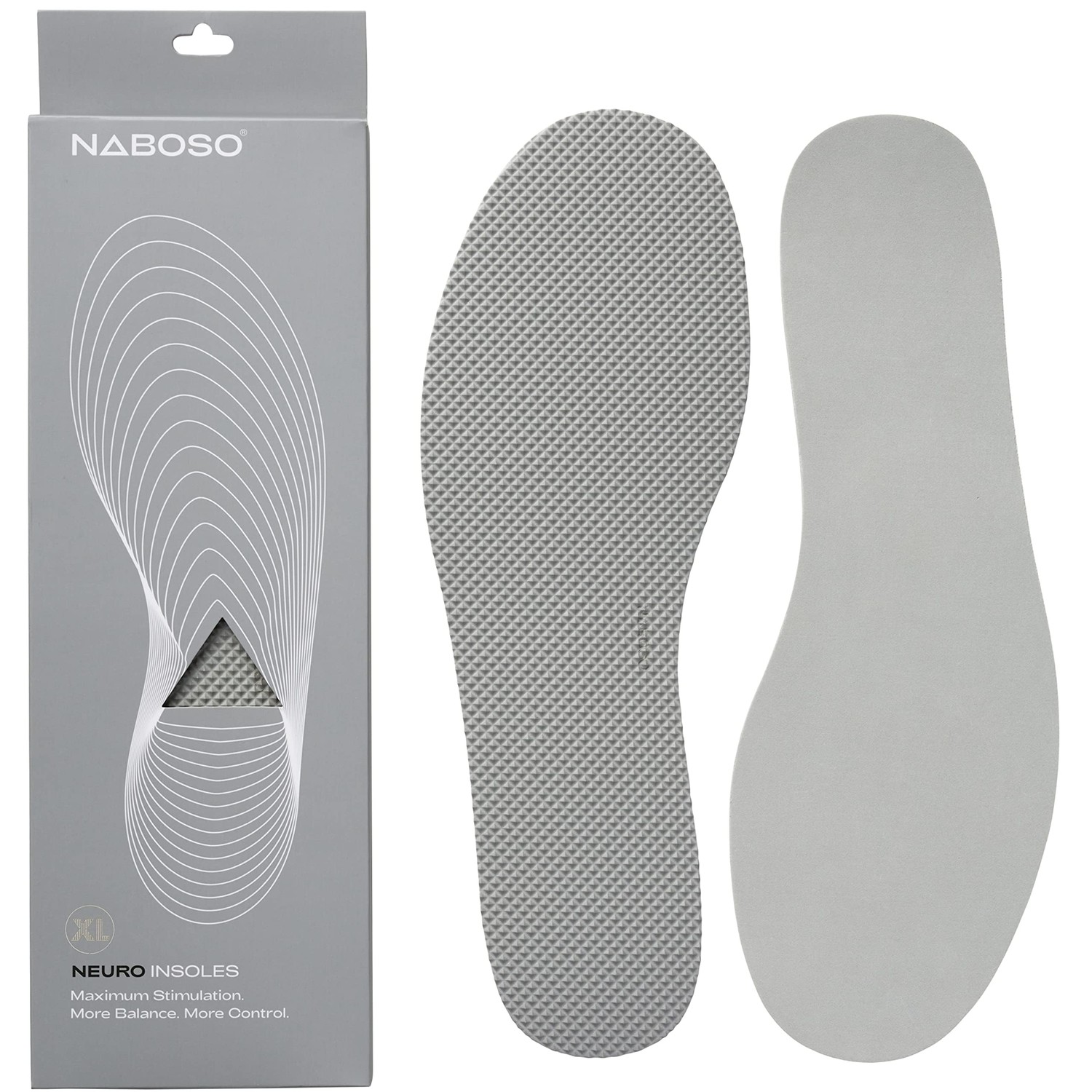 Naboso Neuro Sensory Insole, Thin Men's and Women's Textured Shoe