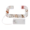 Floral Resin Letter Light Dry Flower and Alphabet Shape LED
