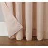 No. 918 Amalfi Linen Blend Textured Sheer Rod Pocket Curtain