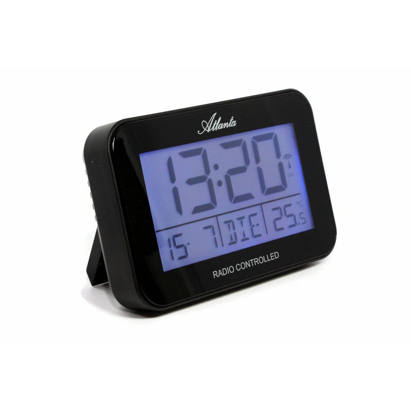 Atlanta Radio Alarm Clock Digital LCD Display Alarm Snooze Light