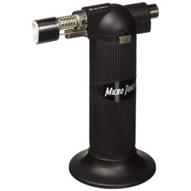 Micro Torch Deluxe Butane Power Torch with Built-In Ignition System